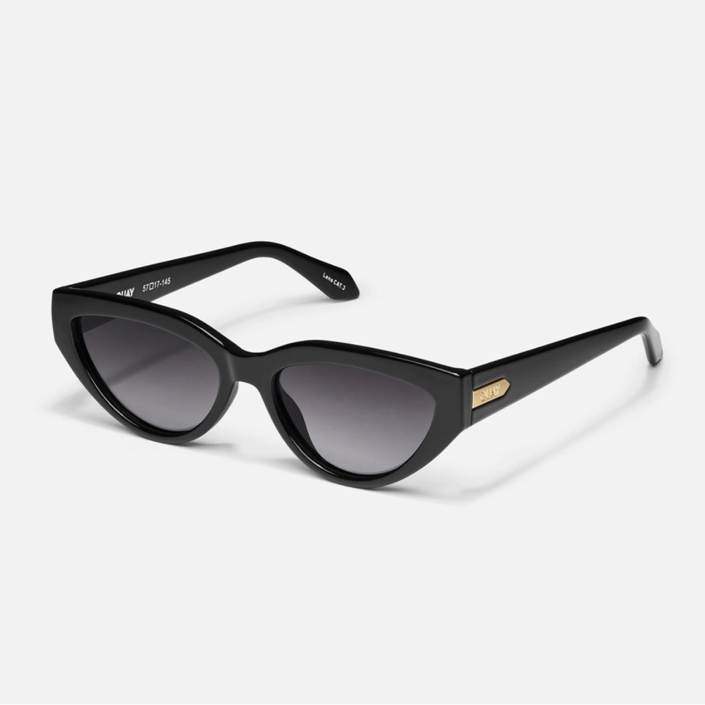 Black Polarized QUAY Sunglasses